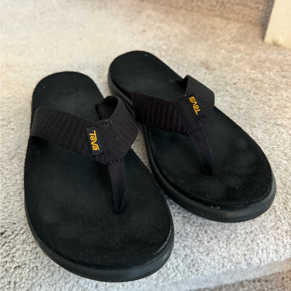 Teva Dark Flip Flop Sandals